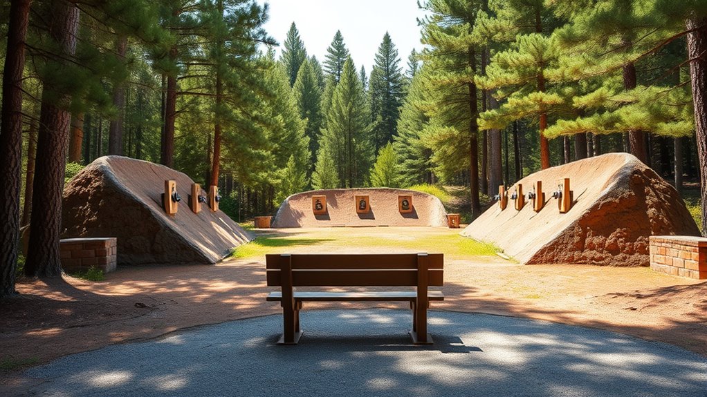 safe outdoor shooting backstops