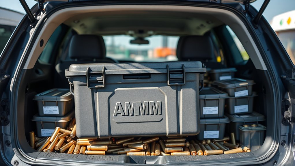safe scrap ammo transportation