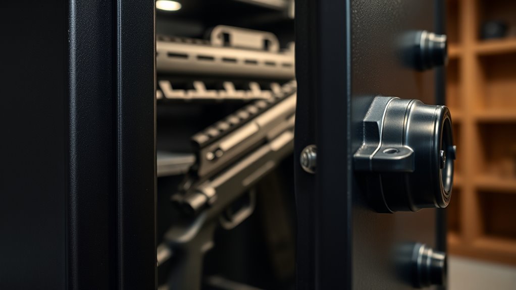 secure protected firearm storage