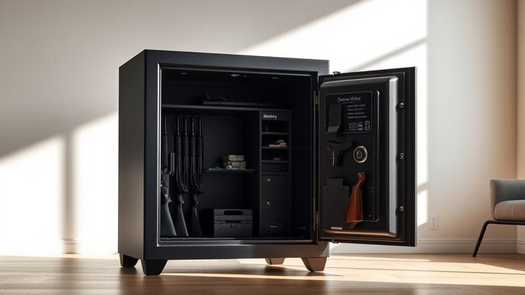 secure reliable gun safes