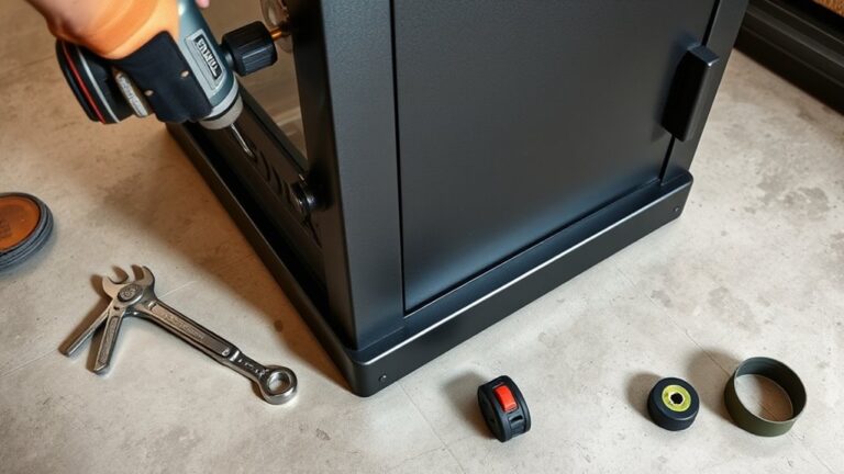 securely install gun safe