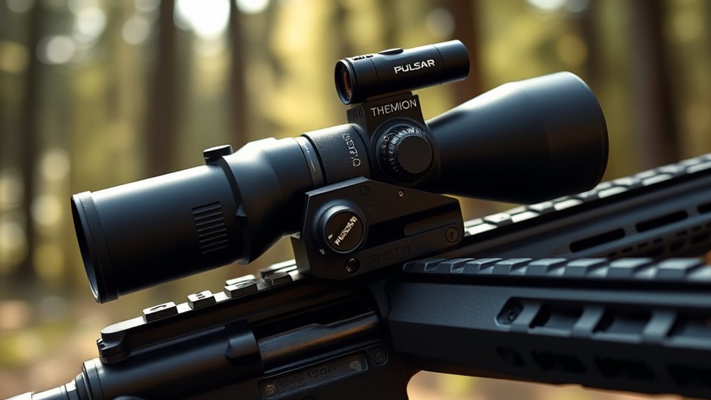 securely mount rifle scope