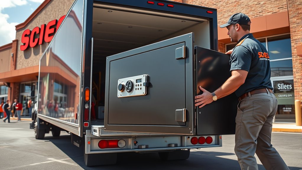 self transport or arrange shipping