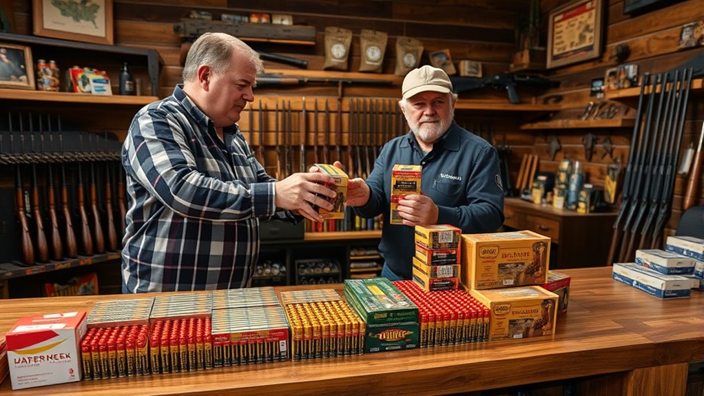 selling ammunition to stores