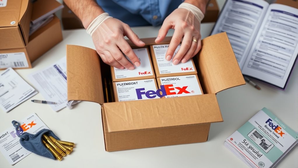 shipping ammo with fedex