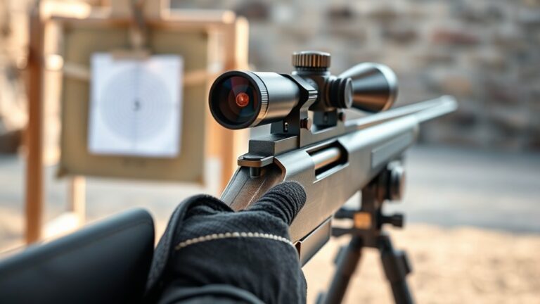sight scope at 27 yards