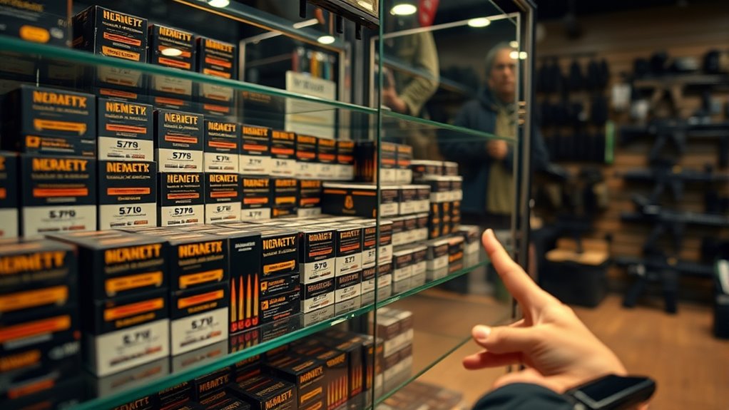 specialized stores offer ammo