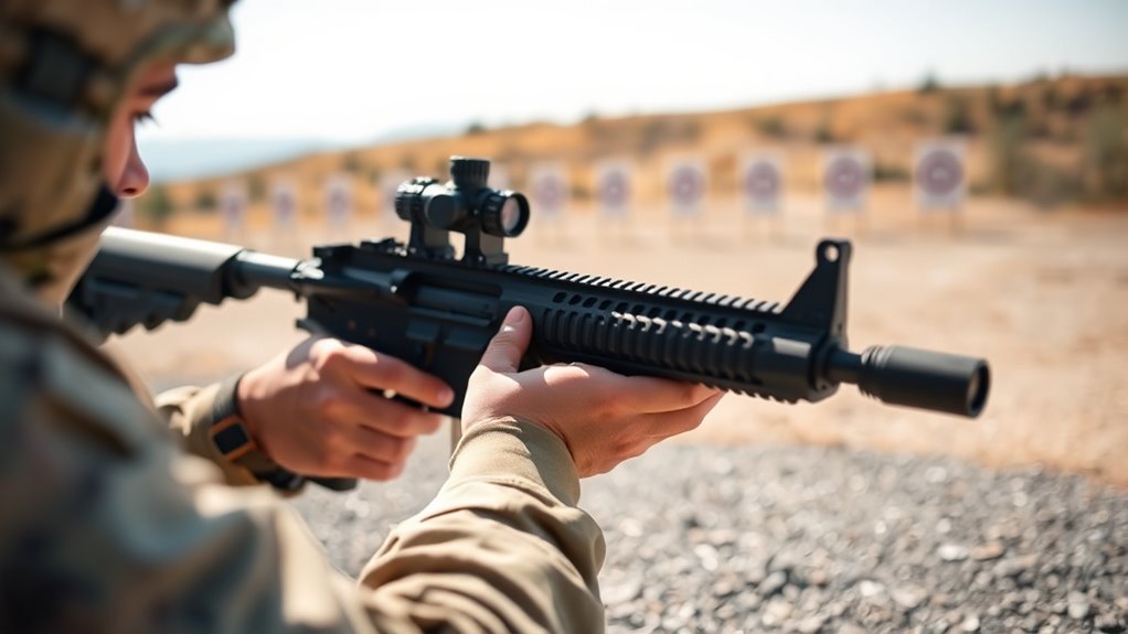 stable stance and target selection
