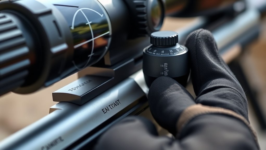 understand scope adjustment directions