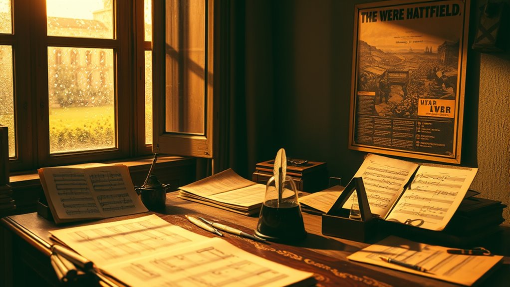 war s influence on celestial music