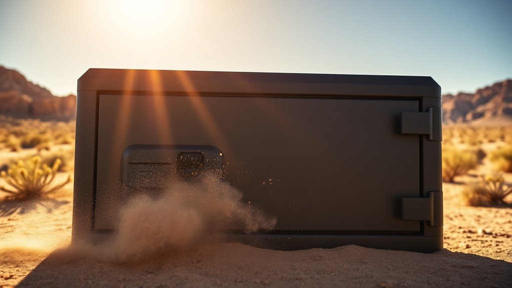 weather resistant secure firearm storage