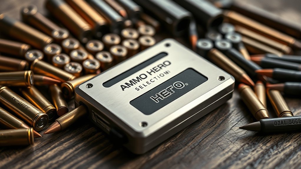 wide range of ammunition